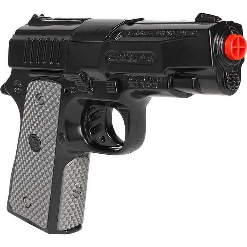 Pistola Petardos Gonher Die Cast Metal - Juego de Aventura