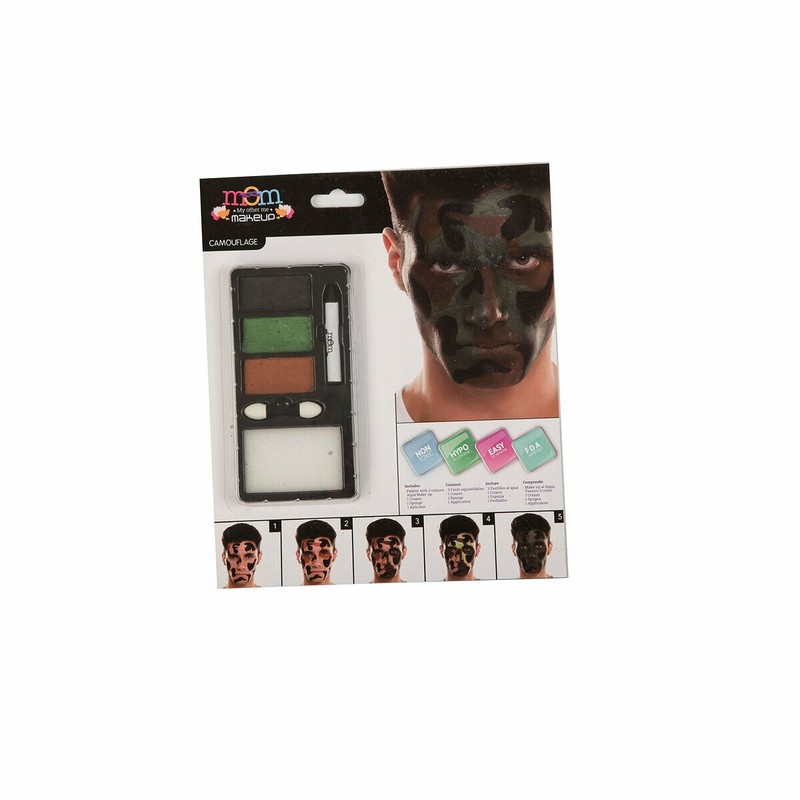 Disfraces Niños: Set de Maquillaje My Other Me Camuflaje - Compra online en MegaJuguetes