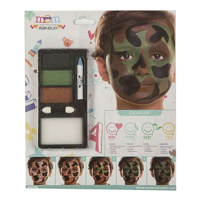 Maquillaje Infantil Militar Camuflaje My Other Me - Compra online en MegaJuguetes
