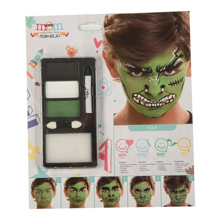 Disfraces Niños: Set de Maquillaje My Other Me Hulk Verde - Compra online en MegaJuguetes