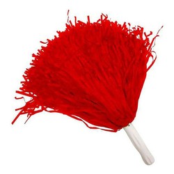 Disfraces Niños: Pompones My Other Me Rojo 37 cm (2 uds) - Compra online en MegaJuguetes