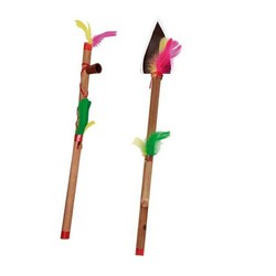 Disfraces Niños: Accesorios My Other Me Indio Americano Hacha y Pipa 48cm - Compra online en MegaJuguetes
