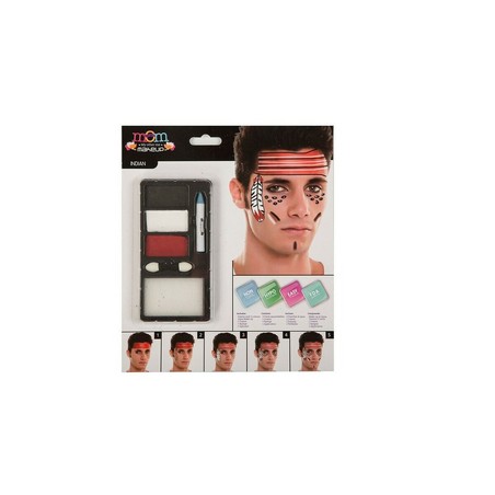 Disfraces Niños: Pintura Cara Indio Americano My Other Me - Compra online en MegaJuguetes