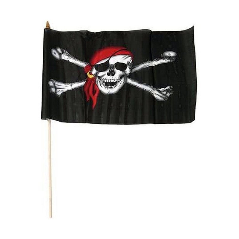 Bandera Pirata Infantil My Other Me Calavera Pequeña - Compra online en MegaJuguetes