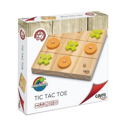 Juegos Mesa Niños: Tres en Raya Cayro Madera Educativo - Compra online en MegaJuguetes