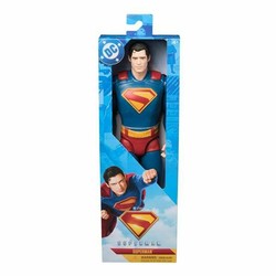Muñeco acción Superman Spin Master 30cm con capa roja volando