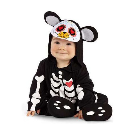 Disfraces Niños My Other Me: Disfraz Oso Día de Muertos Bebé - Compra online en MegaJuguetes