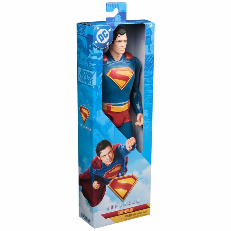 Set de juego de rol superhéroes con figura de Superman