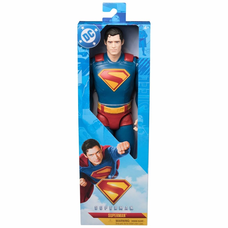 Figura coleccionable Superman de 30 cm con otros héroes DC