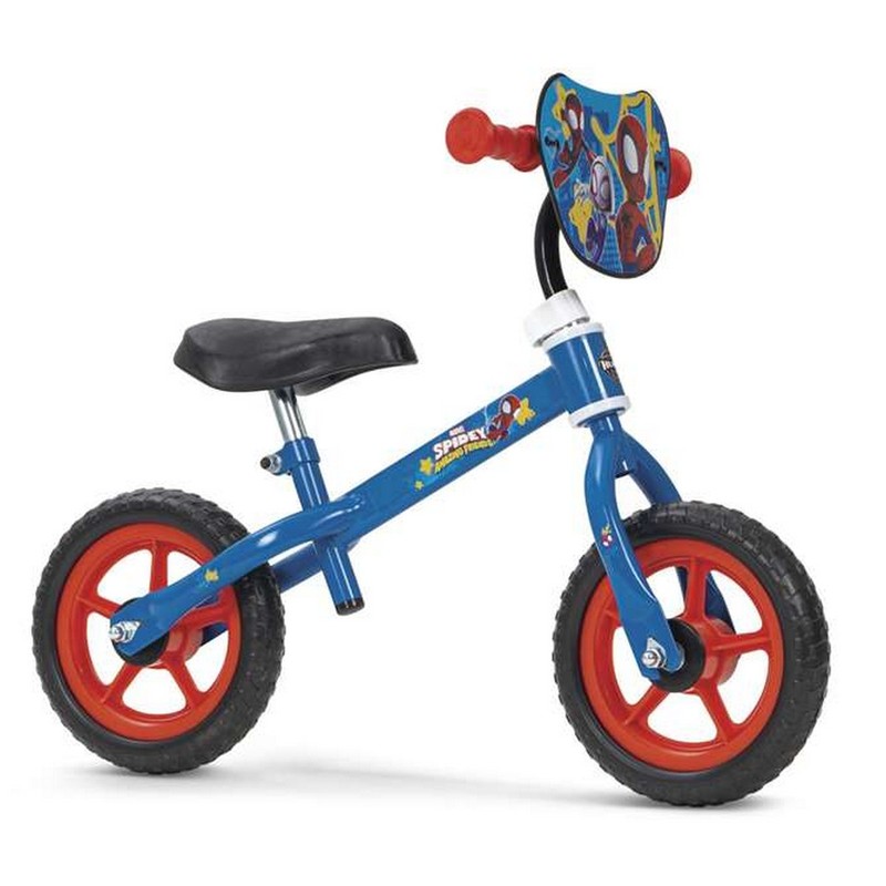 Juguetes Exterior Niños: Bicicleta sin Pedales Spidey 10" Azul - Compra online en MegaJuguetes