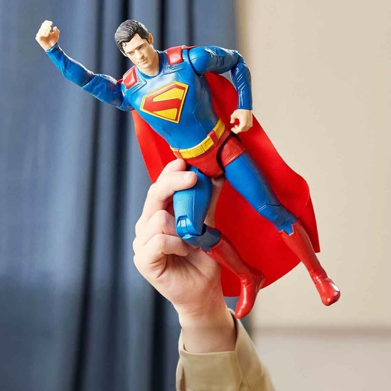 Muñeco de acción Superman con accesorios imaginarios