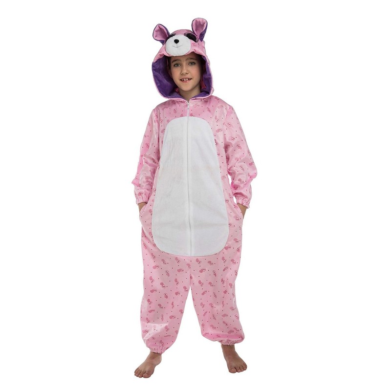 Disfraz Niños My Other Me Big Eyes Oso Rosa 10-12 Años - Compra online en MegaJuguetes