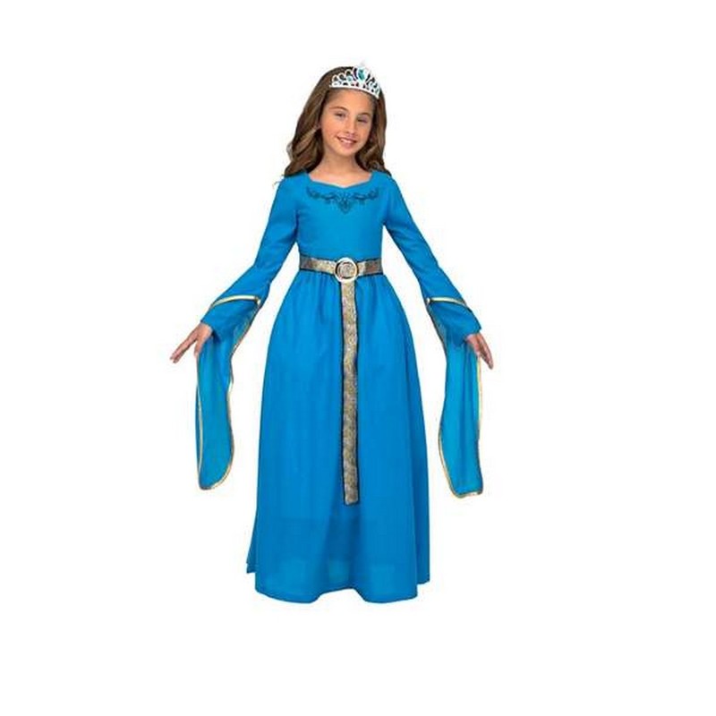 Disfraces Niños My Other Me - Princesa Medieval Azul 5-6 Años - Compra online en MegaJuguetes