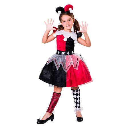 Disfraz Niños Arlequín Rojo My Other Me 5-6 Años - Compra online en MegaJuguetes