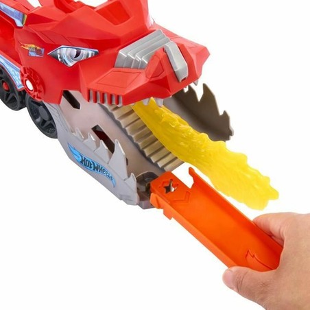 Set construcción educativo Hot Wheels para desarrollar la imaginación infantil.