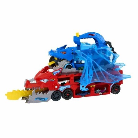 Transportador Dragón Hot Wheels City: un playset ideal para la construcción de aventuras.