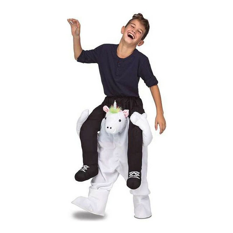 Disfraz Niños My Other Me Ride-On Unicornio Blanco 10-12 Años