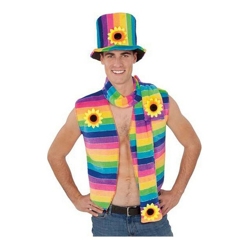 Disfraces Niños: Accesorios My Other Me Sombrero y Bufanda Arcoíris - Compra online en MegaJuguetes