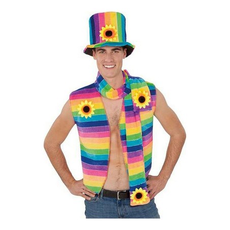 Disfraces Niños: Accesorios My Other Me Sombrero y Bufanda Arcoíris - Compra online en MegaJuguetes