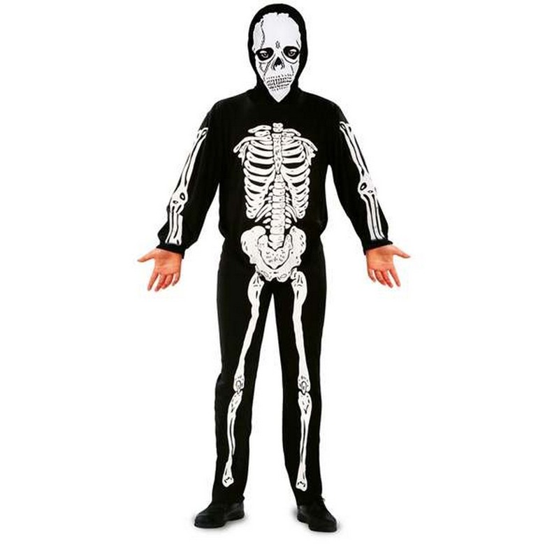 Disfraces Niños My Other Me Esqueleto Negro 7-9 Años - Compra online en MegaJuguetes