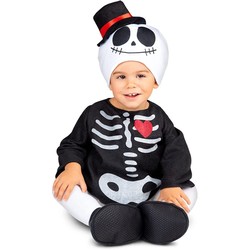 Disfraz Niños My Other Me Esqueleto Negro 12-24 Meses - Compra online en MegaJuguetes