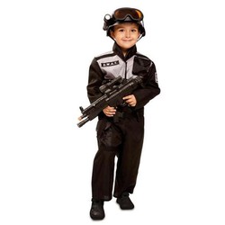 Disfraces Niños My Other Me Policía Swat - Negro 1-2 Años - Compra online en MegaJuguetes