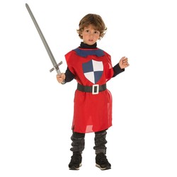 Disfraces Niños My Other Me: Guerrero Medieval Rojo 3-6 años - Compra online en MegaJuguetes