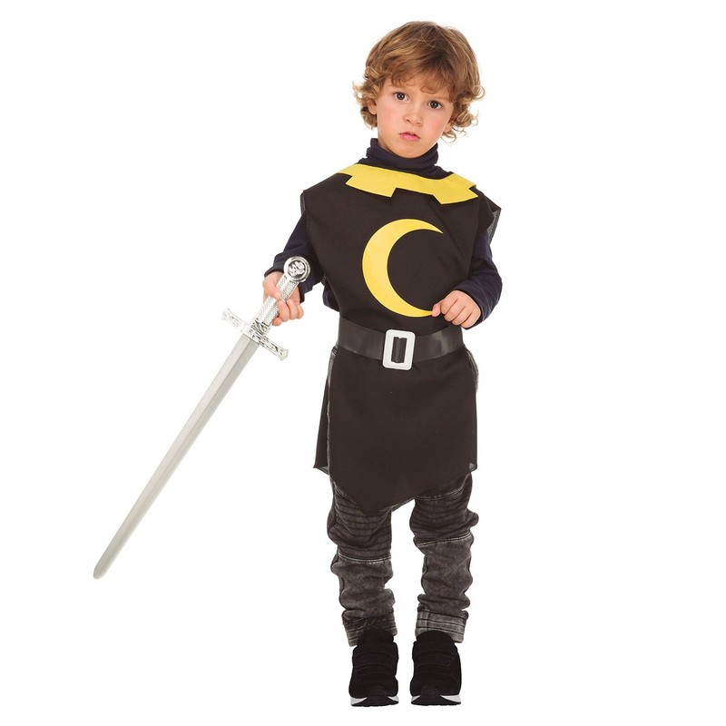 Disfraces Niños My Other Me: Guerrero Medieval Negro 3-6 años - Compra online en MegaJuguetes