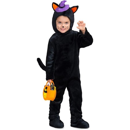 Disfraces Niños My Other Me: Gato Calabaza Negro 5 Piezas - Compra online en MegaJuguetes