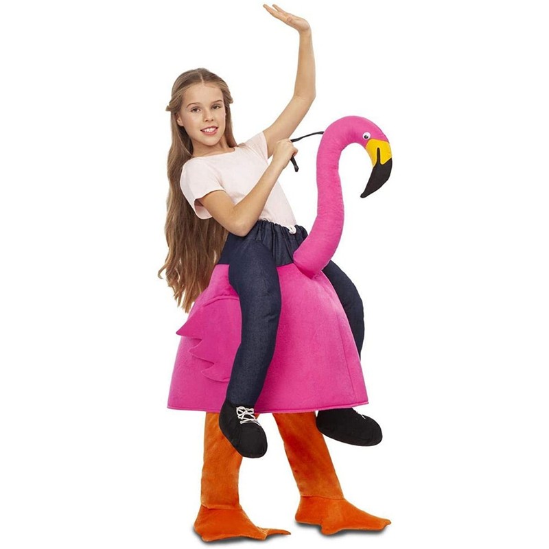 Disfraz Niños My Other Me Ride-On Flamenco Rosa (3-6 años)