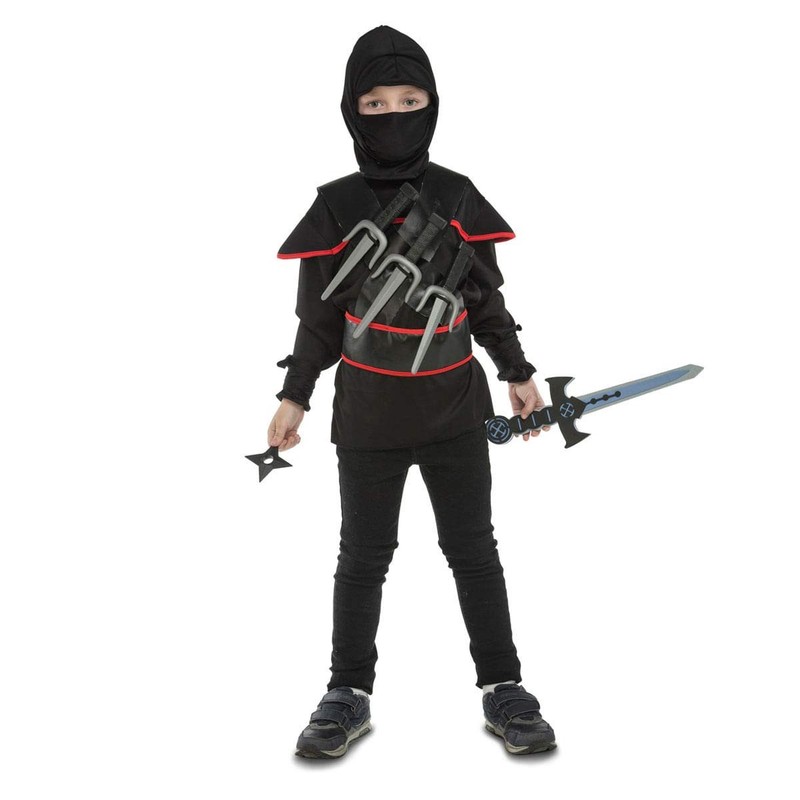 Disfraces Niños My Other Me Ninja Negro 3-5 años - Compra online en MegaJuguetes