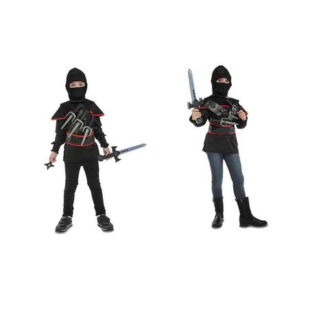 Disfraces Niños My Other Me Ninja Negro 3-5 años