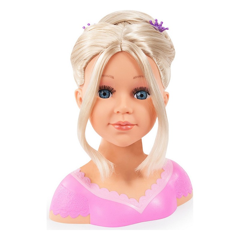 Manualidades Niños: Busto Charlene Super Model Peinar y Maquillar
