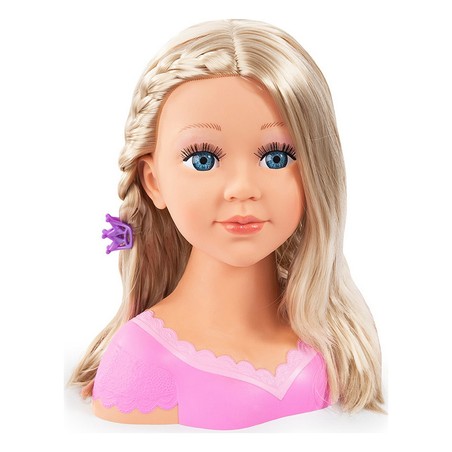 Manualidades Niños: Busto Charlene Super Model Peinar y Maquillar