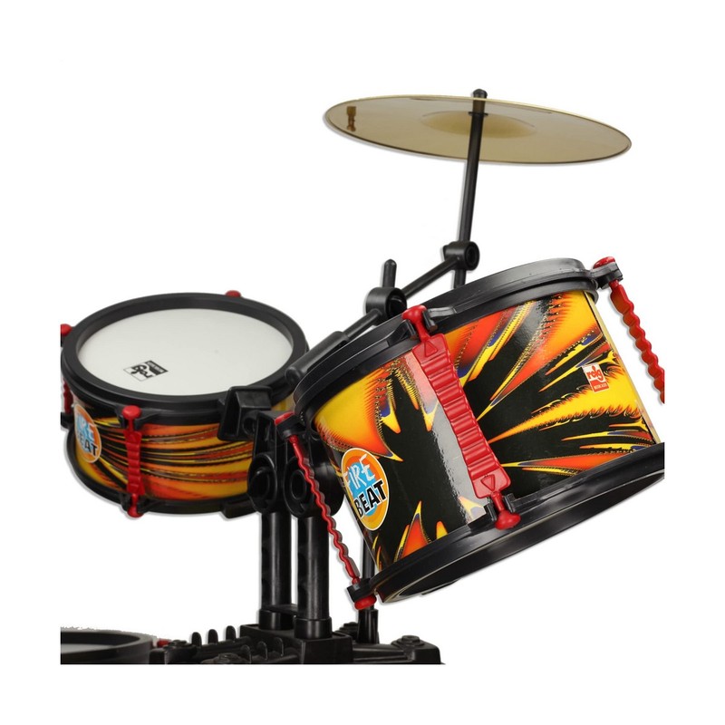 Juguetes Musicales Niños: Batería Reig Fire Beat Plástico