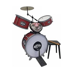 Juguetes musicales niños Reig Rocker - Batería infantil con luces - Compra online en MegaJuguetes