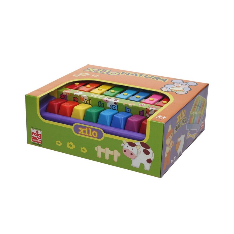 Juguetes Musicales Niños Reig Xilo Natura - Piano Xilófono Educativo