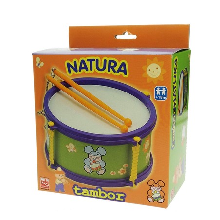 Juguetes Musicales Niños Reig: Tambor 17 cm con Baquetas