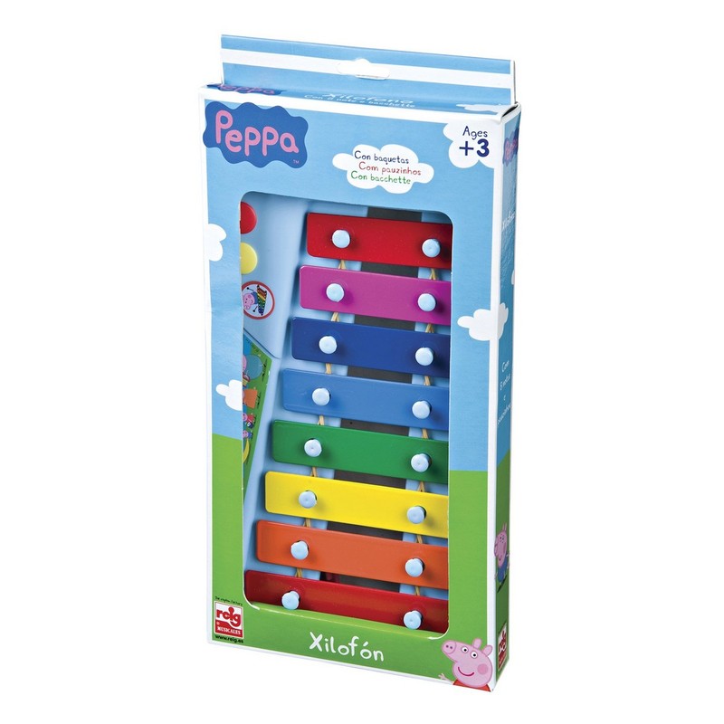 Juguetes Musicales Niños Peppa Pig - Xilófono de Plástico - Compra online en MegaJuguetes