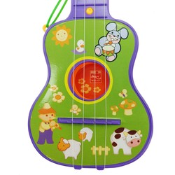 Juguetes Musicales Niños: Guitarra Infantil Reig 4 Cuerdas Azul - Compra online en MegaJuguetes 2
