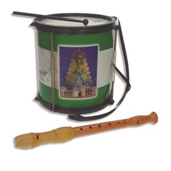 Juguetes Musicales Niños Reig: Tambor y Flauta Dulce - Compra online en MegaJuguetes