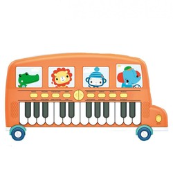 Juguetes Musicales Niños: Piano Electrónico Autobús Fisher-Price - Compra online en MegaJuguetes