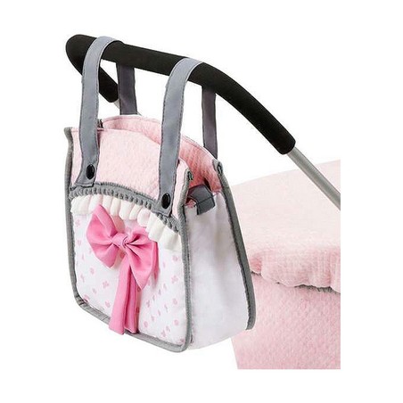 Muñecas Niñas - Carrito Reig Dolls Pram Rosa 64 cm