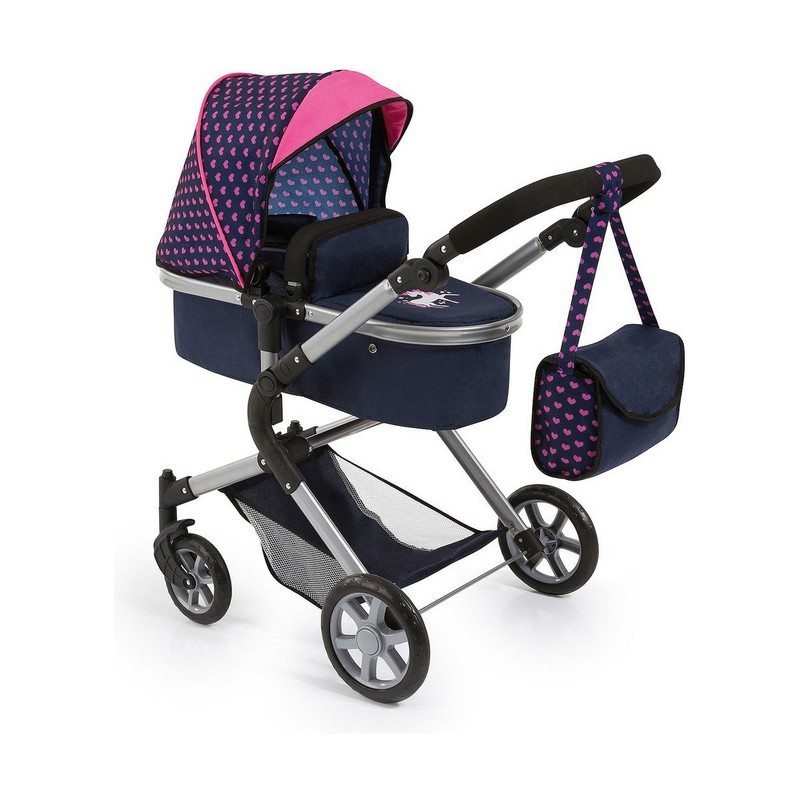Muñecas Niñas: Carrito Reig Combi Neo Pro Azul Marino - Compra online en MegaJuguetes