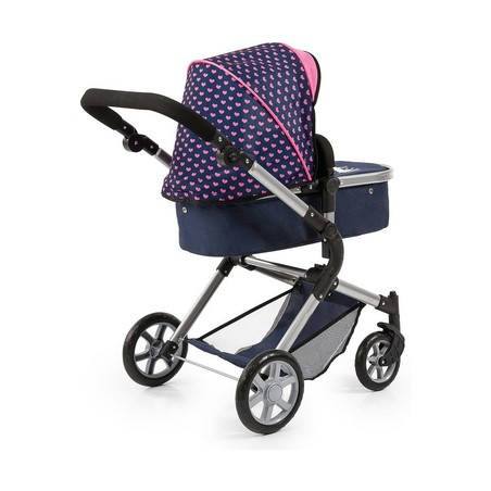 Muñecas Niñas: Carrito Reig Combi Neo Pro Azul Marino