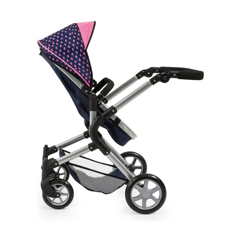 Muñecas Niñas: Carrito Reig Combi Neo Pro Azul Marino