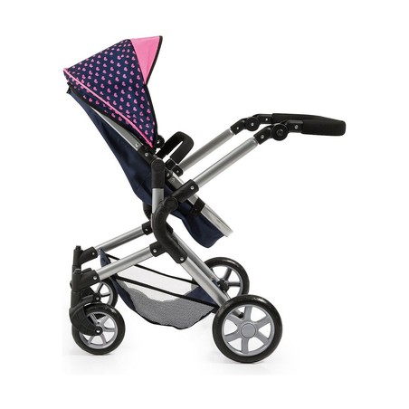 Muñecas Niñas: Carrito Reig Combi Neo Pro Azul Marino