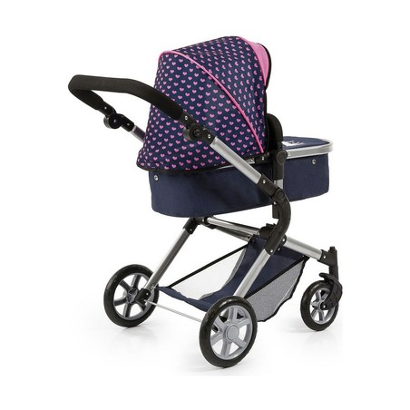 Muñecas Niñas: Carrito Reig Combi Neo Pro Azul Marino