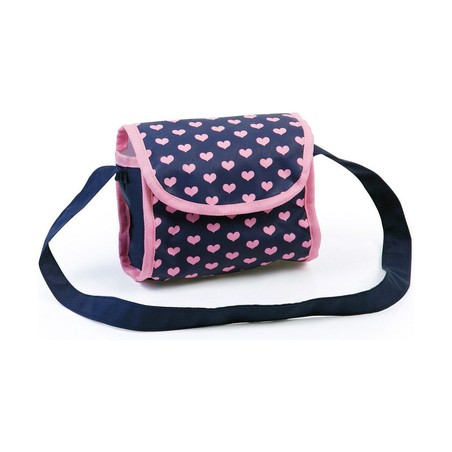 Carrito para Muñecas Niñas Reig Trendy Royal Azul Rosa 45 cm