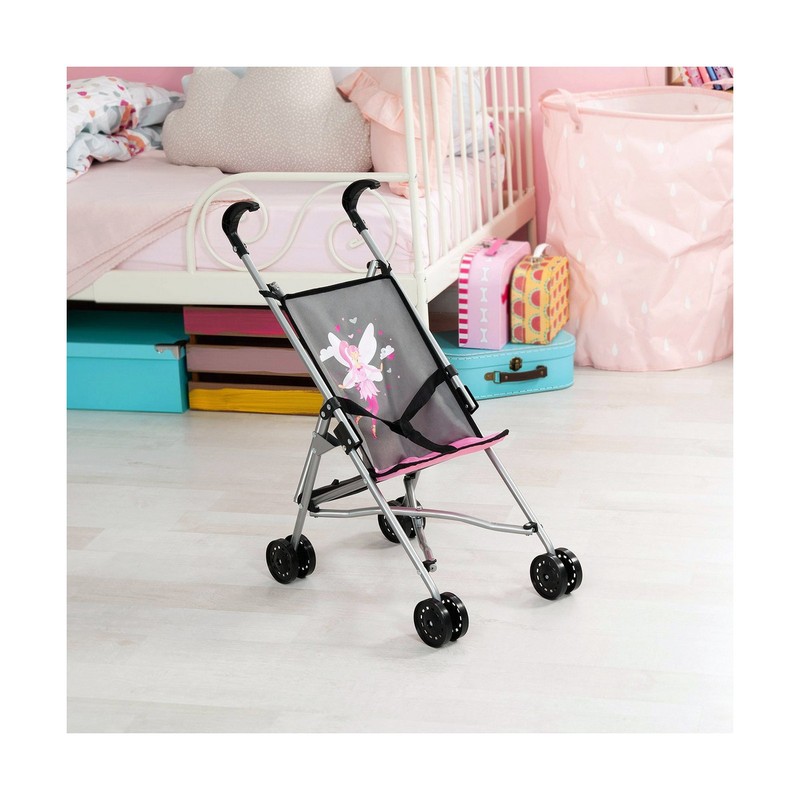 Muñecas Niñas - Carrito Paraguas Reig Gris Hada